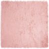 vidaXL Teppich aus Kunstschaffell TAFALLA Rosa 240 x 240 cm Polyester 42021556 Bild 2