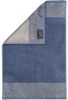 CAWÖ Gästetuch - Luxury Home, C Two-Tone, Walkfrottier Blau 30x50cm Bild 4