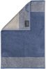 CAWÖ Gästetuch - Luxury Home, C Two-Tone, Walkfrottier Blau 30x50cm Bild 5