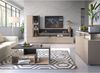 Lomadox Wohnzimmer-Set SELCE-83, (Mega-Spar-Set, 3-St, Wohnwand Couchtisch Sideboard), in beige mit anthrazit, grifflos, 3-teilig Bild 1