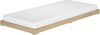 Flachbett platzsparend extra niedriges Einzelbett 90x200 Esche geölt V-60.47E-09Rollrost und Matratze inkl. Bild 1
