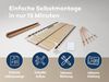 Max NV MZV – Lattenrost zur Selbstmontage mit 28 Leisten, durchgehender Holm, TÜV SÜD GS, Größe: 100x190 Bild 5