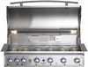 ALLGRILL Einbau-Gasgrill, CHEF XL, Edelstahl, Built-In Air System, 6 Brenner, Backburner, 119,1 x 64,5 x 46,5 cm Bild 2