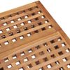 Klappbarer Gartentisch, Balkontisch 50 x 50 x 50 cm Teak Massivholz Bild 3