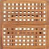 Klappbarer Gartentisch, Balkontisch 50 x 50 x 50 cm Teak Massivholz Bild 5
