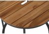 Satztisch >BAROS< (2-teilig) in Teak, Teakholz, Aluminium - 50x40x50cm (BxHxT) Bild 2