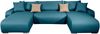 COLLECTION AB Wohnlandschaft Paola U-Form, B: 314 cm, Bettfunktion, Bettkasten & 4 Zierkissen, Federkern Bild 2