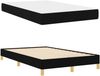 vidaXL Boxspringbett mit Matratze Schwarz 120 x 200 cm Stoff 3398558 Bild 5