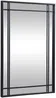 Vente-unique - HISAE Spiegel Metall Schwarz - B 2 cm x H 86,5 cm x L 60 cm Bild 3