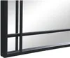 Vente-unique - HISAE Spiegel Metall Schwarz - B 2 cm x H 86,5 cm x L 60 cm Bild 4