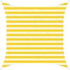 vidaXL Sonnensegel Gelb und Weiß 2 x 2 m 100 % Polyester Oxford 42030973 Bild 2