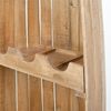 LebensWohnArt Weinregal Massivholz Weinregal VINO 200cm Antik-Natural Mahagony Bootsregal Bild 5