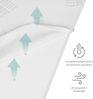 roba Babybettmatratze COMFORT AIR ROLL 'safe asleep®' mit Nässeschutz - Weiß Bild 4
