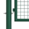 vidaXL Maschen-Gartentor aus Stahl 400 x 125 cm Grün 145749 Bild 5