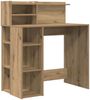vidaXL Schreibtisch Artisan-Eiche 90 x 48 x 101,5 cm Holzwerkstoff 869529 Bild 2