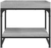vidaXL Couchtisch Grau Sonoma 49,5x49,5x45 cm Holzwerkstoff 832811 Bild 4