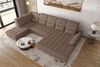99rooms Toscana Wohnlandschaft Velours VOGUE Antilope Rechts Bild 3