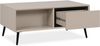 Finori Arona 55A Couchtisch, sand / schwarz | Couchtisch für Wohnzimmer | Maß: B x H x T ca. 94 x 40 x 55 cm | Couchtisch mit 2 Schubkästen Bild 3