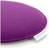 heimtexland Â® Sitzkissen Set Filz Stuhlkissen Stuhlauflage Filzkissen Stuhl Polster Kissen Typ631 2er Set 35 x 35 cm Eckig Lila Bild 2