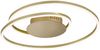 Fischer & Honsel 21297 LED Deckenleuchte Holy messing matt weiß matt tunable white 49cm Bild 2