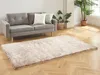 Vente-unique - DOLCE Teppich Stoff Schokoladenbraun - B 120 cm x H 4 cm x L 170 cm Bild 5