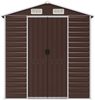 vidaXL Gartenhaus Braun 191 x 215 x 198 cm Verzinkter Stahl 3188265 Bild 4
