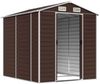 vidaXL Gartenhaus Braun 191 x 215 x 198 cm Verzinkter Stahl 3188265 Bild 3