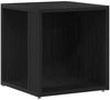 vidaXL Eckregale Schwarz Eichen-Optik 33 x 33 x 34,5 cm Holzwerkstoff 862689 Bild 2