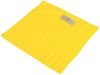 Casa Colori Gästehandtuch Uni, Frottier (1-St), Hohe Farbbrillanz, Einfache Pflege, gelb Bild 2