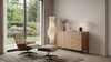 Newroom Sideboard Artisan Eiche 120 cm, Wildeiche Sideboard Vintage Industrial Highboard Anrichte Wohnzimmer Bild 3