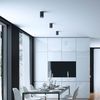 Braytron Deckenstrahler Deckenspot Aufputz GU10 schwarz rund Ø80X100mm Bild 2