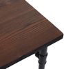 Esszimmer-Set, 4x Esszimmerstuhl 1x Esszimmertisch, Ulme Holz FSC in grau Bild 4