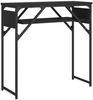 vidaXL Konsolentisch mit Ablage Schwarz 100x29x75cm Holzwerkstoff 837797 Bild 2