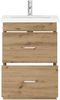 vidaXL Badezimmermöbel-Set Artisan-Eiche 61 x 40 x 84,5 cm 3404373 Bild 3