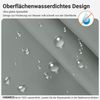 Duschvorhang 150x200cm Grau, Antischimmel Bild 2