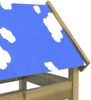 vidaXL Spielturm Braun 85 x 52,5 x 239 cm Massives imprägniertes Holz 3417195 Bild 4