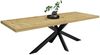 Esstisch Elgin 2 175-275x80x100 Metall+Holzwerkstoff Schwarz/Asteiche Bild 2