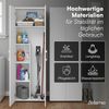 Bellamio 'Apol' Mehrzweckschrank, weiß, 176x33x60 cm, Besenschrank mit Staubsaugerfach und 4 weiteren Fächern Bild 5
