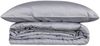 Satin-Doppelbettbezug-Set (DE), 'Elegant', Grau Bild 3