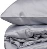 Satin-Doppelbettbezug-Set (DE), 'Elegant', Grau Bild 4