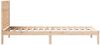 vidaXL Massivholzbett Extra Lang ohne Matratze 90x220 cm 3309281 Bild 5