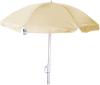 Nylon Sonnenschirm Ø 1,8 m Garten Balkon Strand Schirm UV20+ knickbar beige