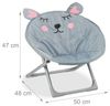 Relaxdays Faltbarer Moonchair für Kinder Bild 4
