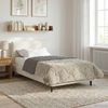 vidaXL Sommerdecke Hellgrau 155 x 220 cm Mikrofaser und Teddy-Fleece 42026176 Bild 4