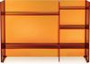 Kartell Sound-Rack, Bambus, Amber, 26 x 53 x 75 cm Bild 2