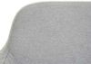Sitzbank HWC-L13, Esszimmerbank Bank Polsterbank Garderobenbank Rückenlehne Armlehne Stoff/Textil 133cm ~ grau Bild 5