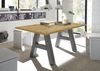 Esszimmertisch Elia 4 140 x 90 x 75 Esstisch Graphit/Asteiche 13278-140 Bild 4