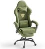 Ferghana Gaming-Stuhl Racing PC Stuhl Verstellbar mit Kopf-,Lendenkissen, Fußstütze (Rückenlehne 90°-125), Ergonomisch, atmungsaktiv Gaming Chair Bild 5