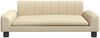 vidaXL Hundebett Creme 90x53x30 cm Stoff 171846 Bild 3