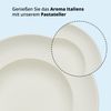 KHG Pastateller, extra groß mit 30cm Durchmesser in weiß, perfekt für Gastro und Zuhause, hochwertiges Porzellan, Suppenteller, Salatteller, Spülmaschinengeeignet Bild 2